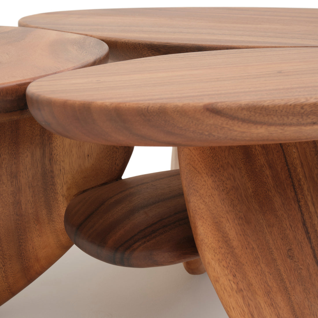 Suri Wood Coffee Table Light Brown