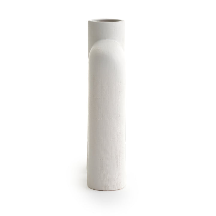 Essoto Ceramic Vase White