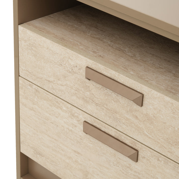 Nunzia Nightstand Beige