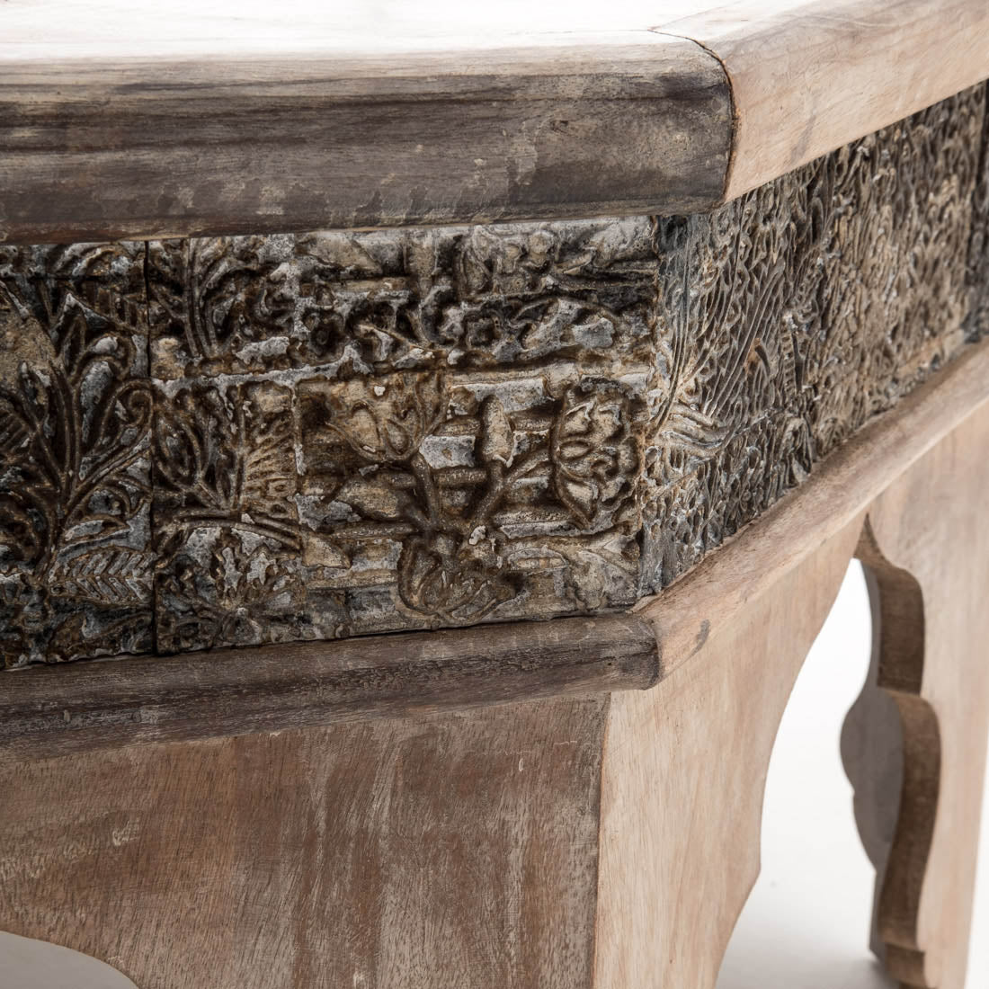 Indira Wood Coffee Table Light Brown