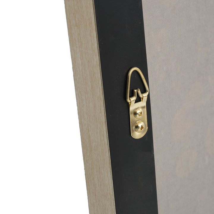 Walflora Painting on Canvas Light Grey