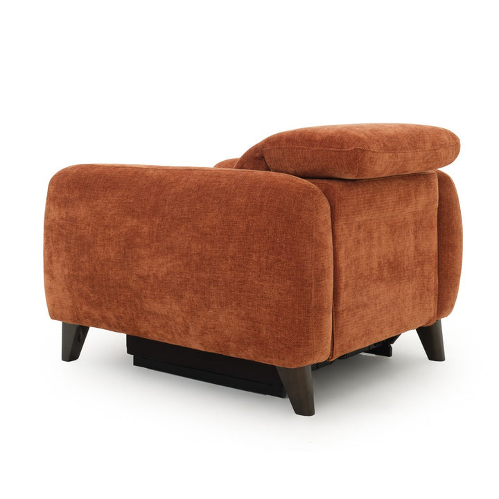 Nilani Reclining Accent Chair Orange