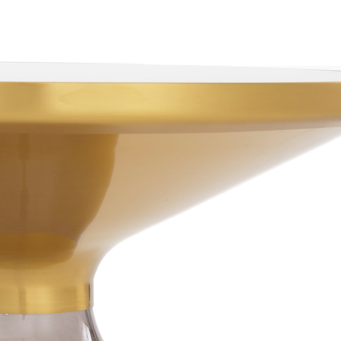 Wanya Glass End Table Black