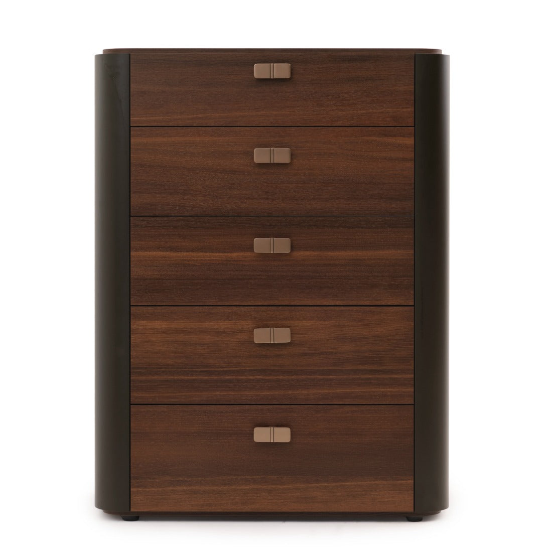 Wadena 5-Drawer Chest Dark Brown