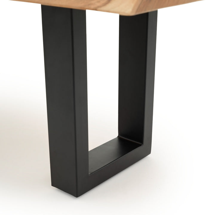 Noema Wood Bench Light Brown