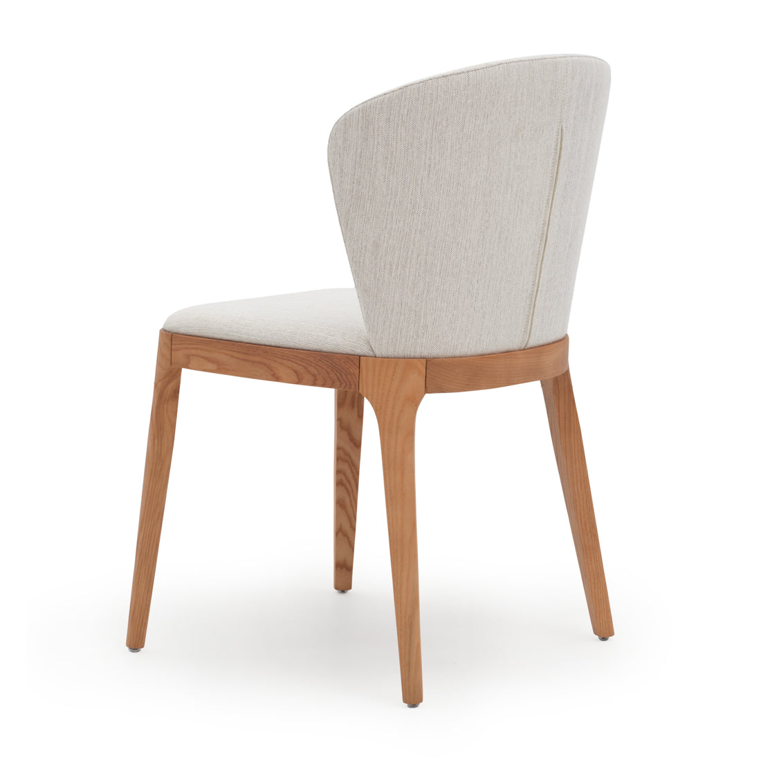 Nelvy Fabric Chair Off White