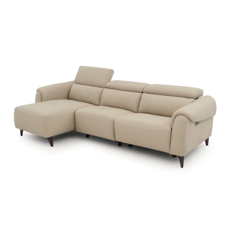 Nevali Reclining Sectional Sofa Beige