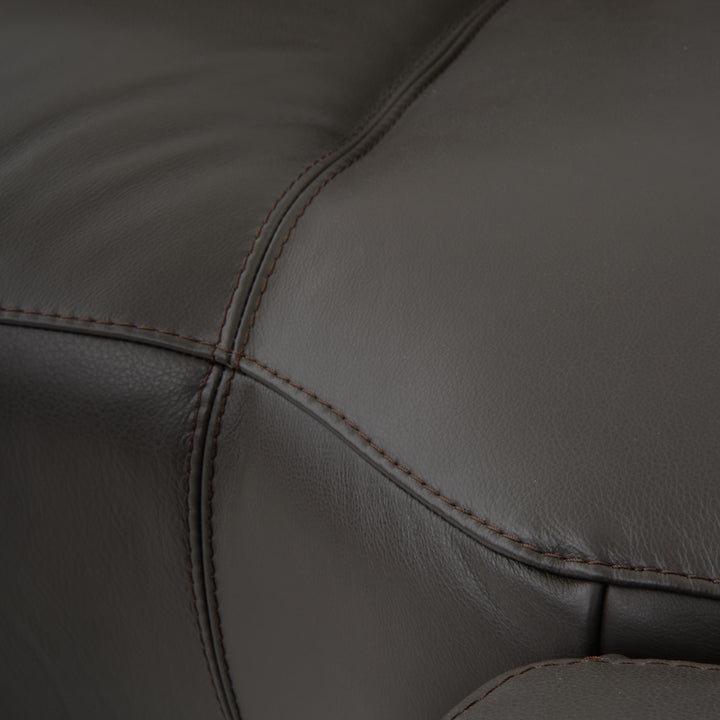 Wilnoir Reclining Sectional Sofa Dark Grey
