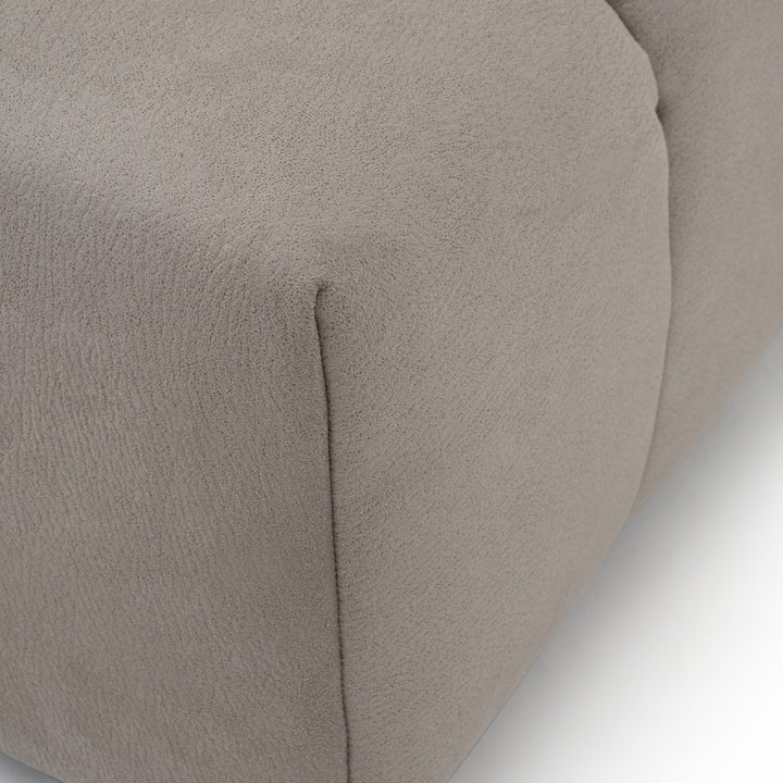 Norika Modular Right Chair Light Grey