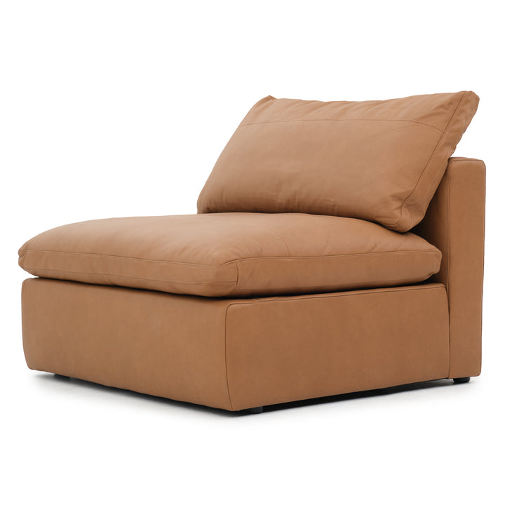Nigella Armless Chair Cognac