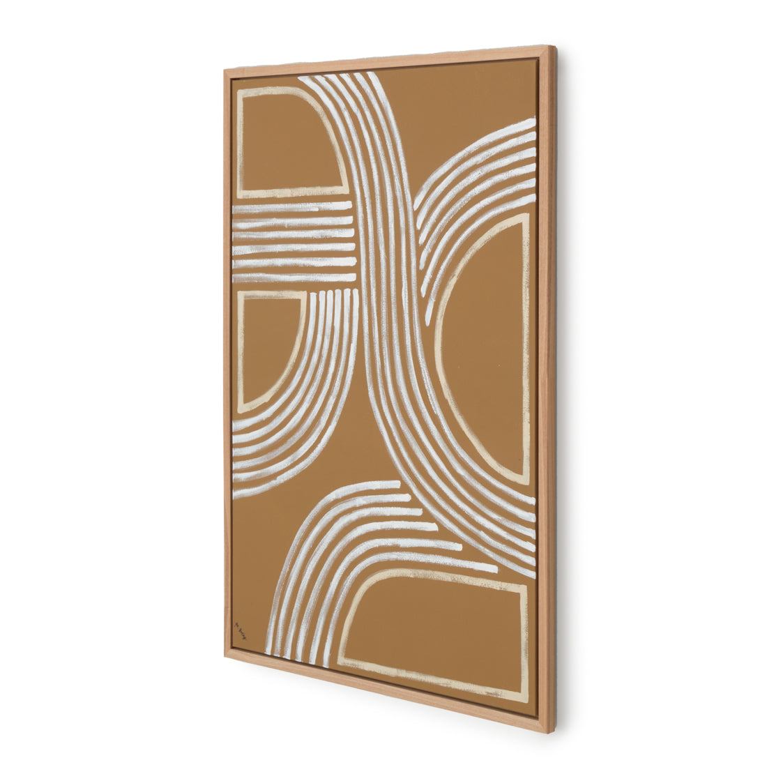 Nomadi Painting on Canvas Gold