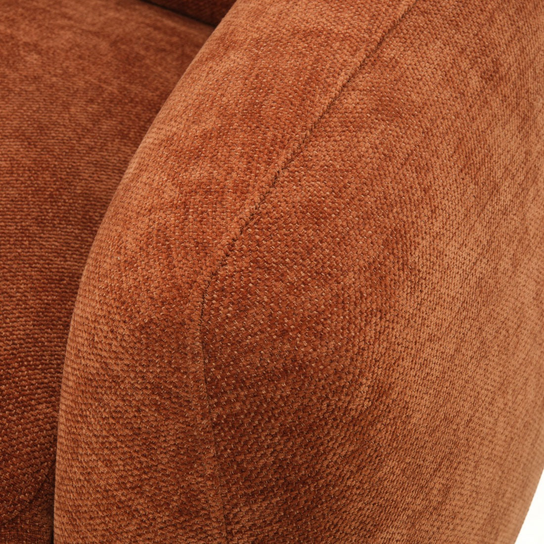 Nilani Fabric Reclining Loveseat Orange