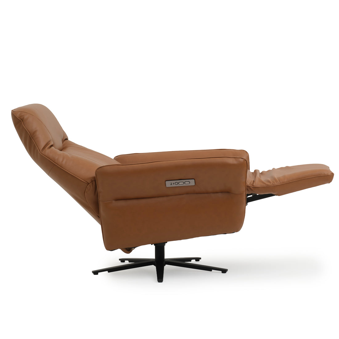 Normani Reclining Accent Chair Cognac