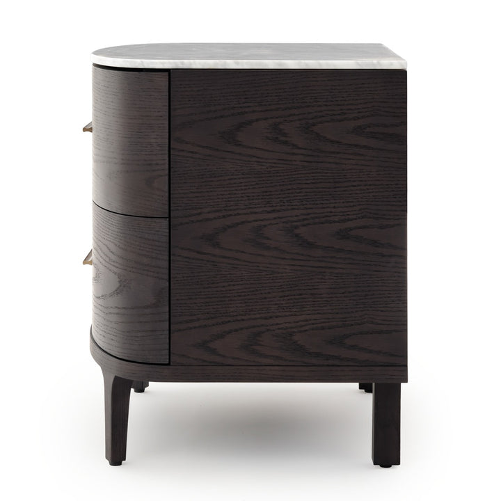 Widisha Nightstand Dark Brown