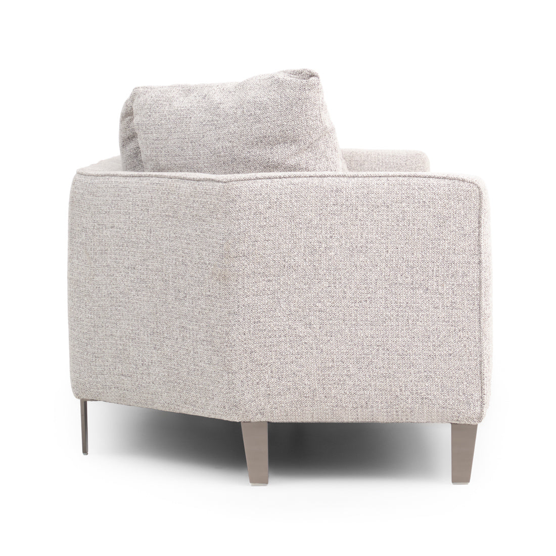 Wester Fabric Sofa Black & White