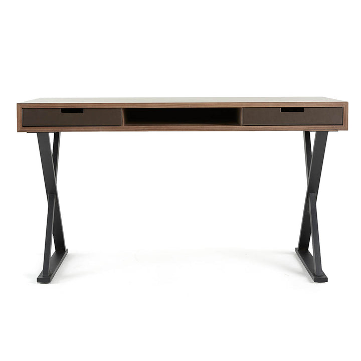Neghan Desk Dark Brown