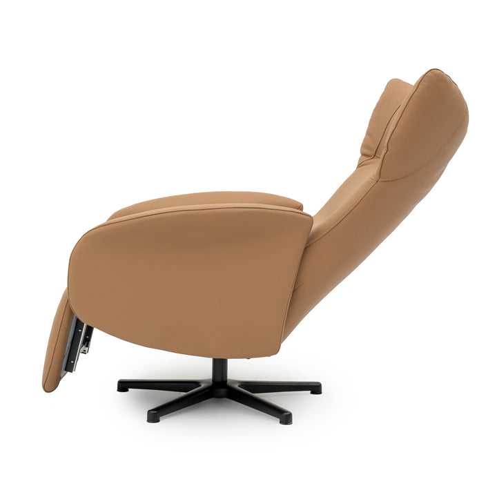 Wentle Reclining Accent Chair Cognac