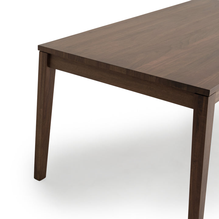 Nicolas Extendable Dining Table Dark Brown