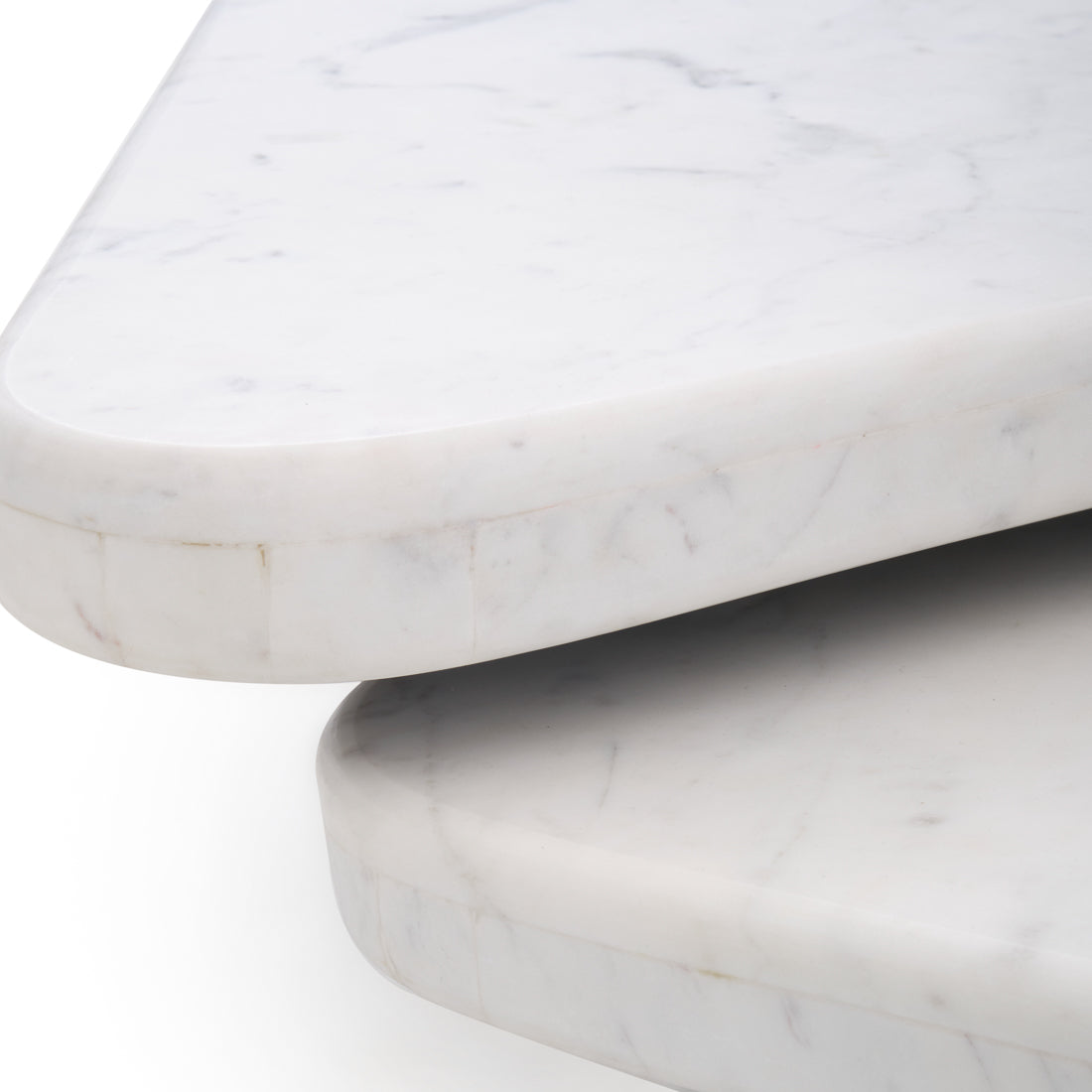 Wamika Marble Coffee Table White