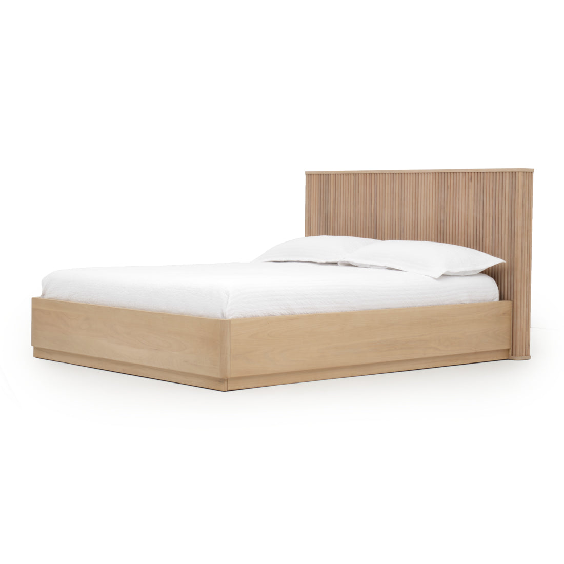 Nibba King Bed Light Brown