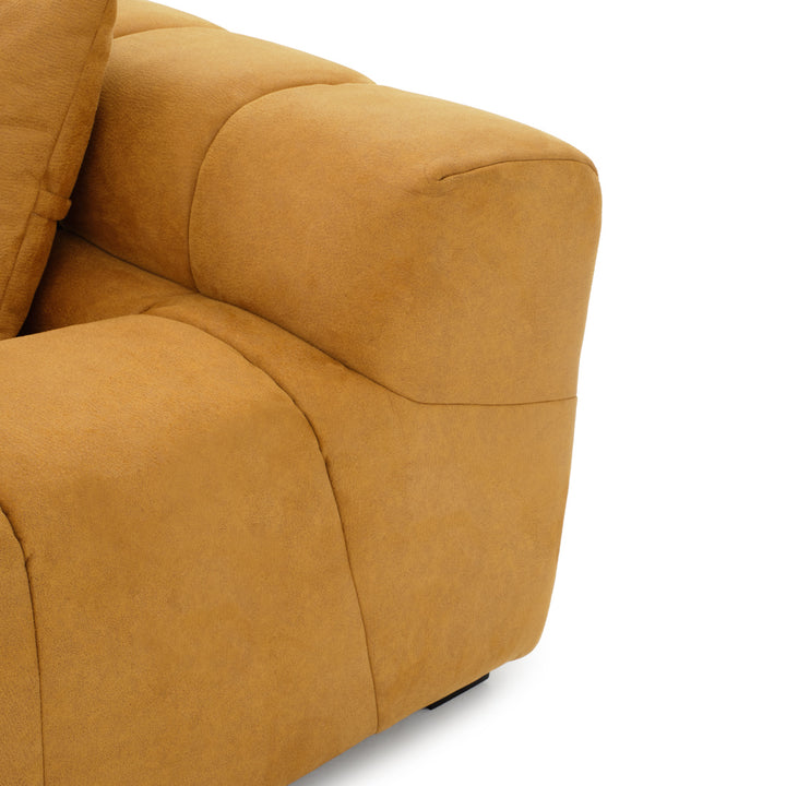 Norika Modular Right Chair Yellow