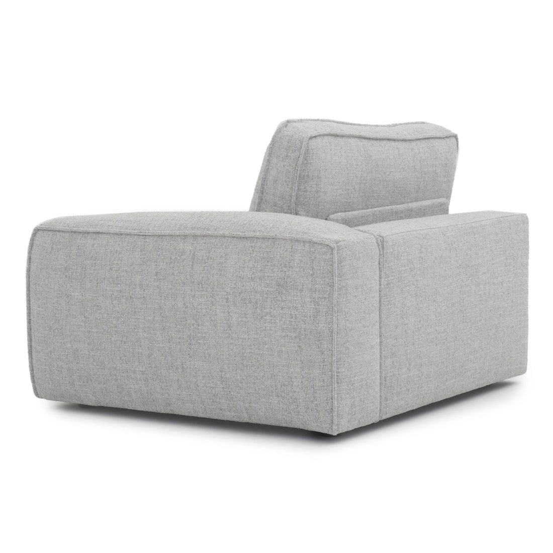 Nash Modular Right Chair Light Grey