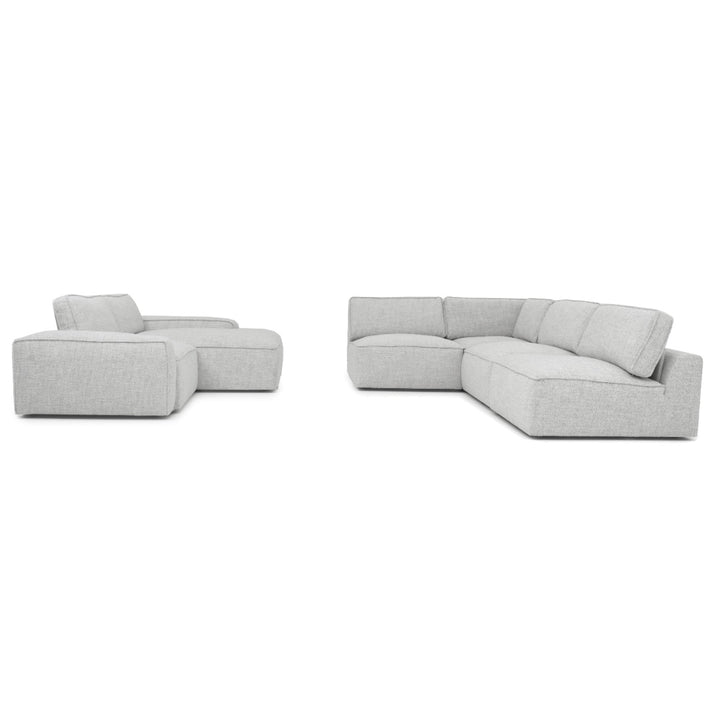 Nash Fabric Modular Set Light Grey