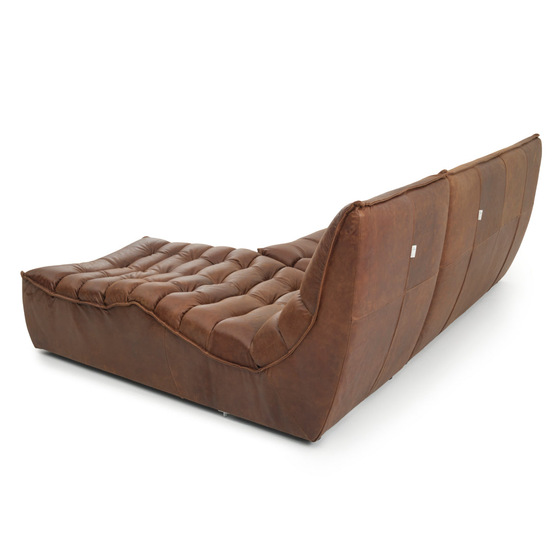 Nesto Leather Modular Set Dark Brown
