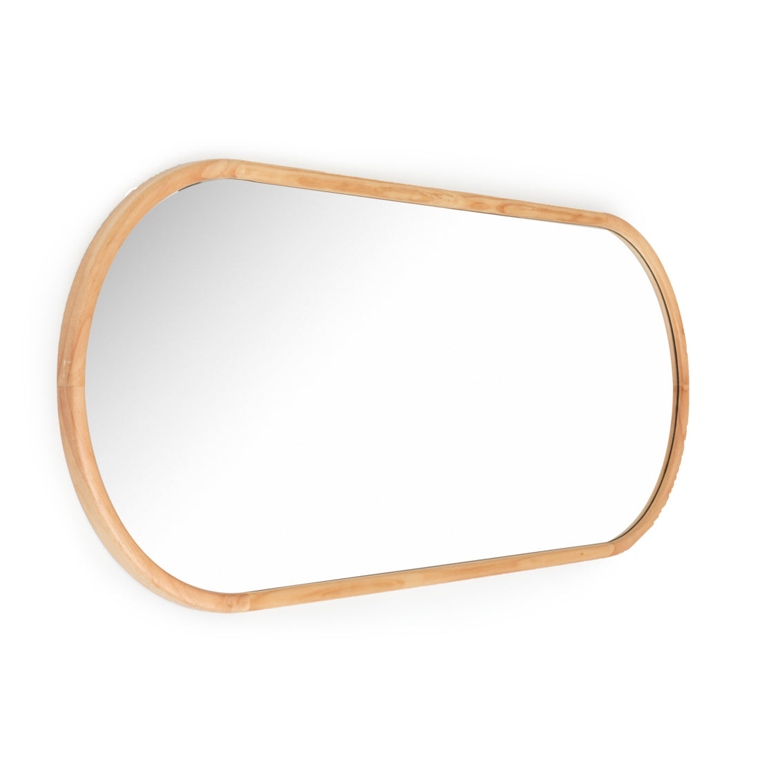 Nadino Wall Mirror Light Brown
