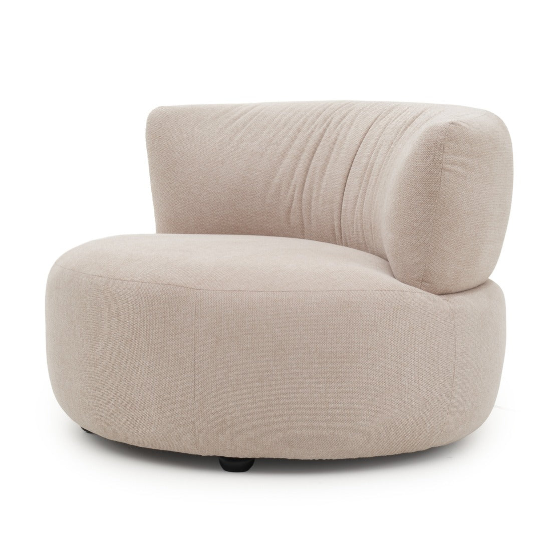 Norlan Fabric Accent Chair Beige