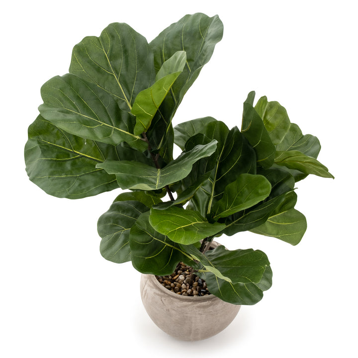 Fiddle Fig Artificial Plant Dark Green