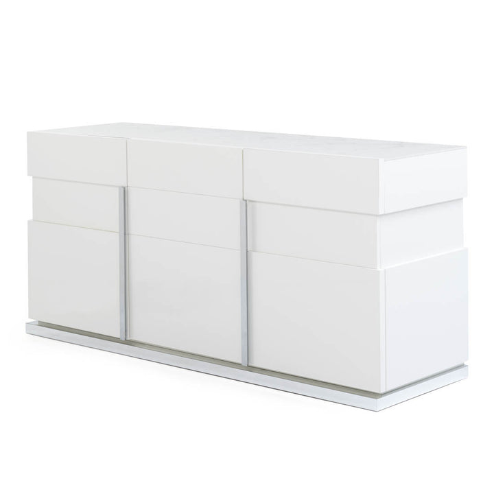 Westlyn Wood Sideboard White