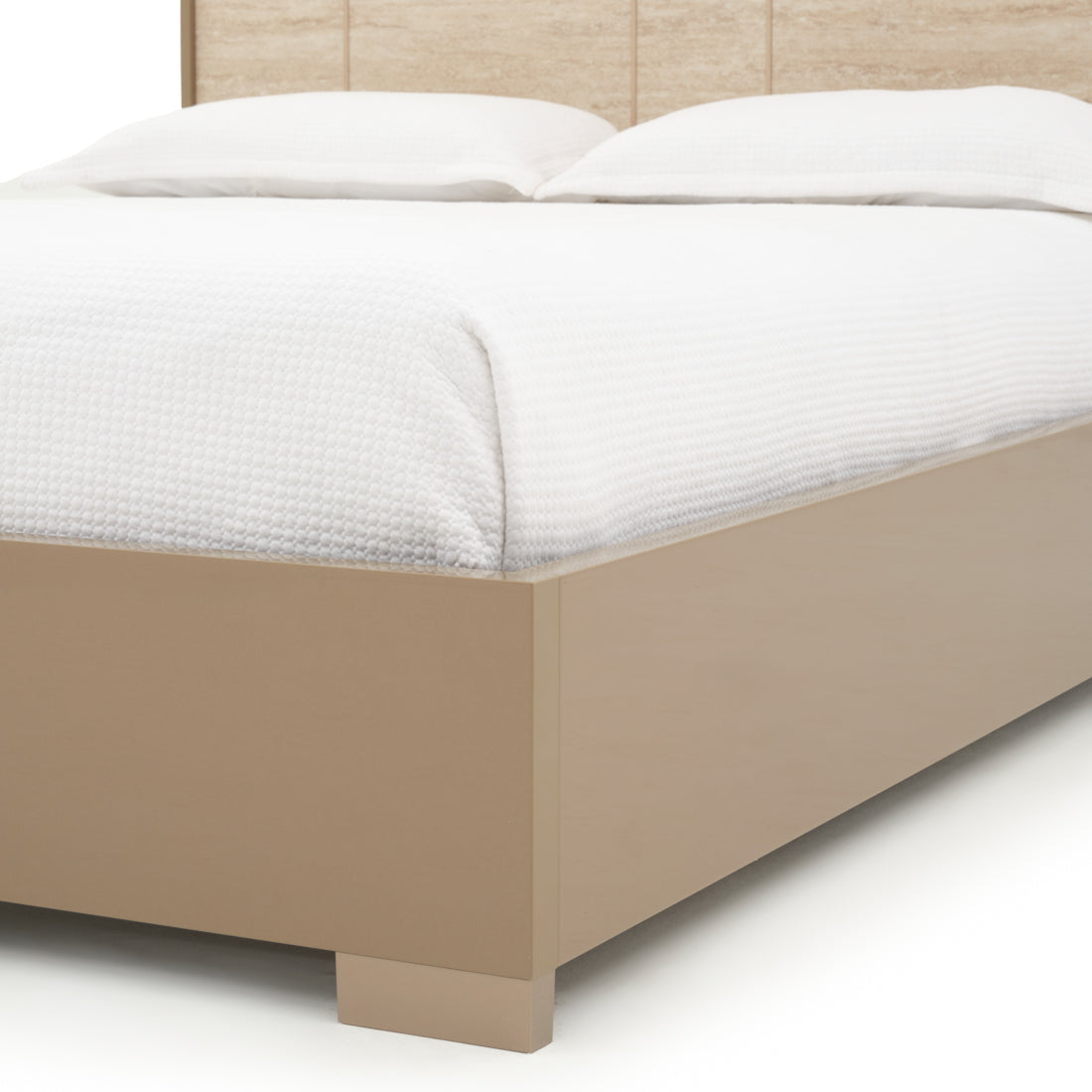 Nunzia Queen Bed Beige