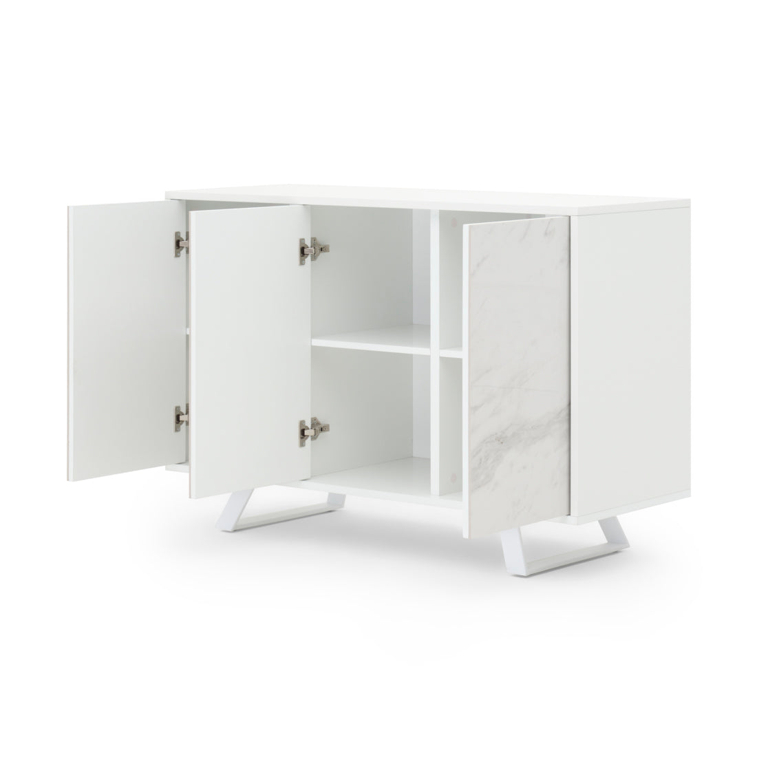 Wimzy Wood Sideboard White
