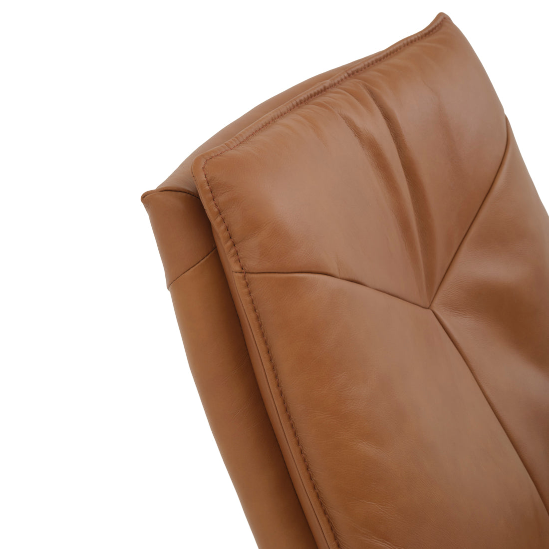 Nakoa Swivel Accent Chair Cognac