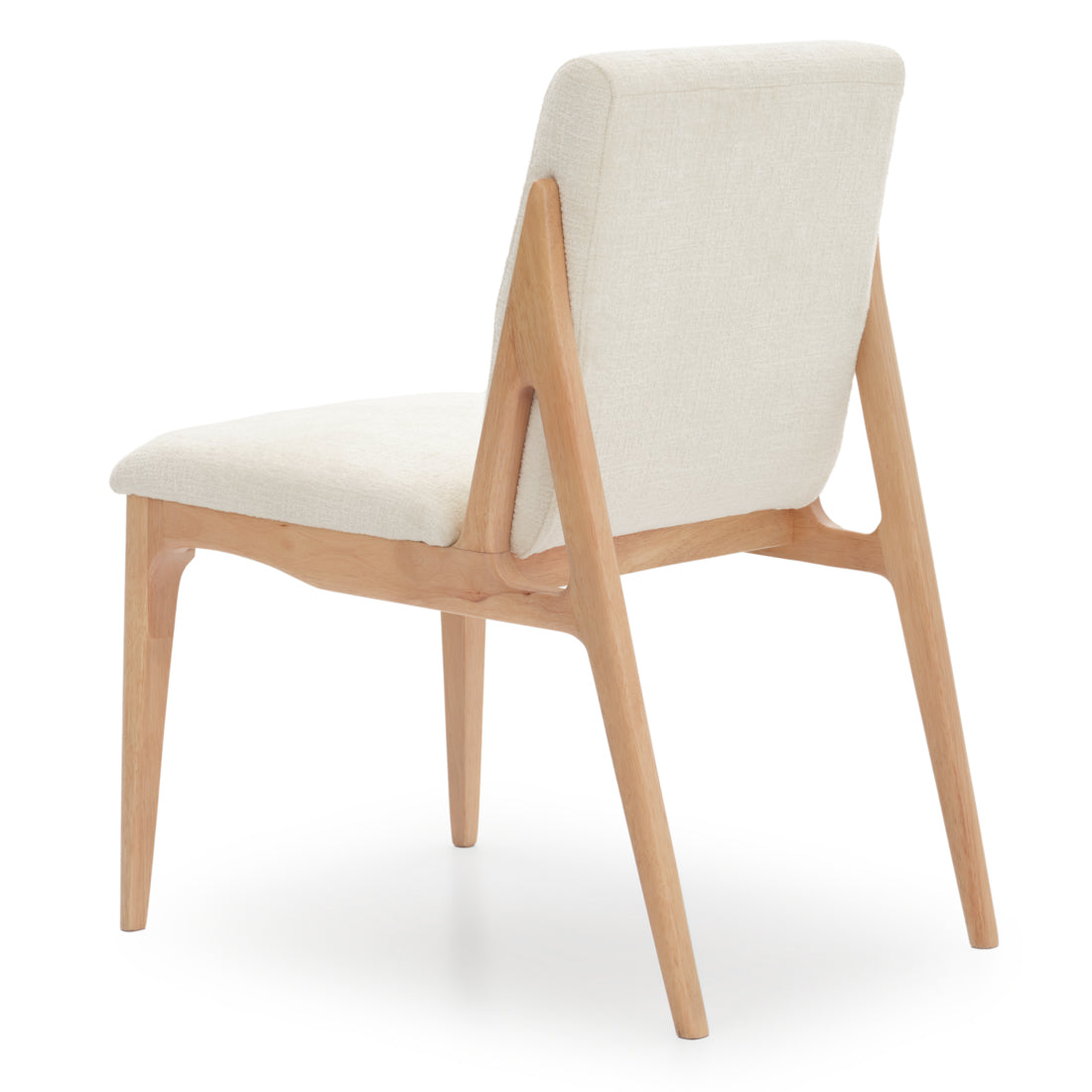 Edrina Fabric Chair White