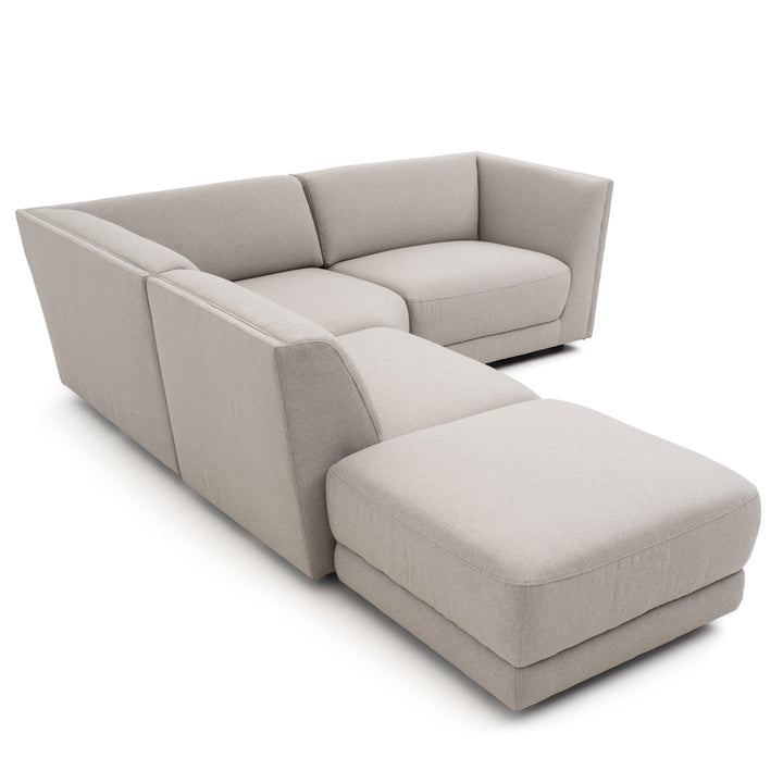 Nathan Fabric Modular Set Light Grey