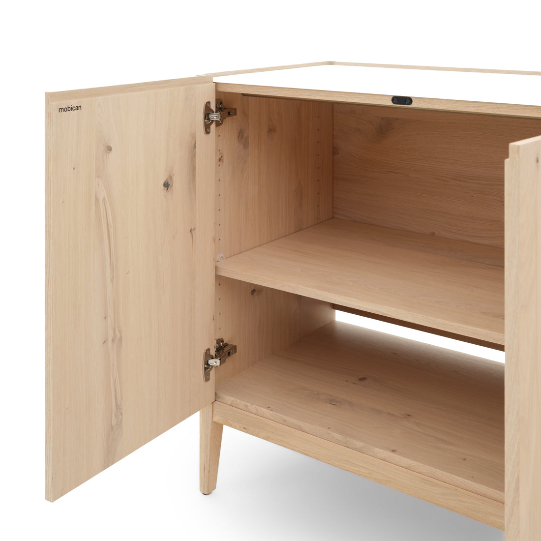 Eromi Wood Sideboard Light Brown