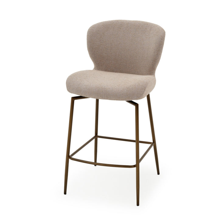 Erisa Counter Stool Light Grey