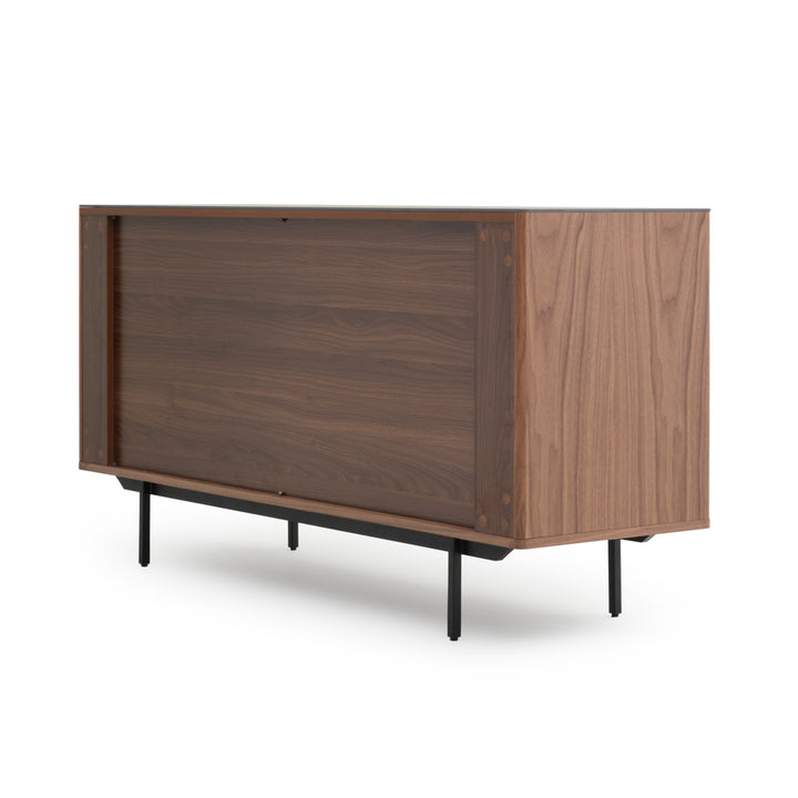 Ezio 6-Drawer Dresser Dark Brown