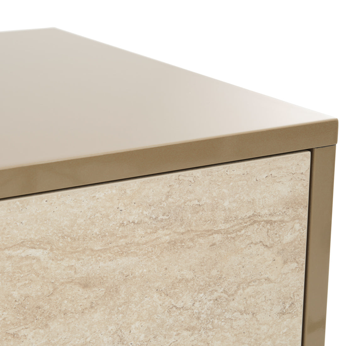 Nunzia 6-Drawer Dresser Beige