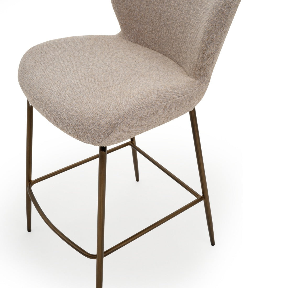 Erisa Counter Stool Light Grey