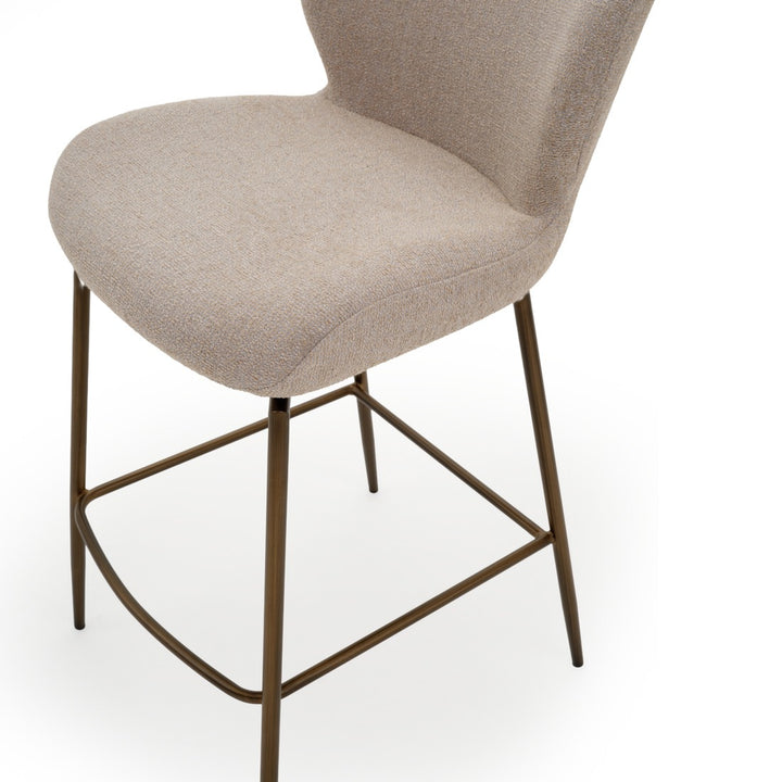 Erisa Counter Stool Light Grey