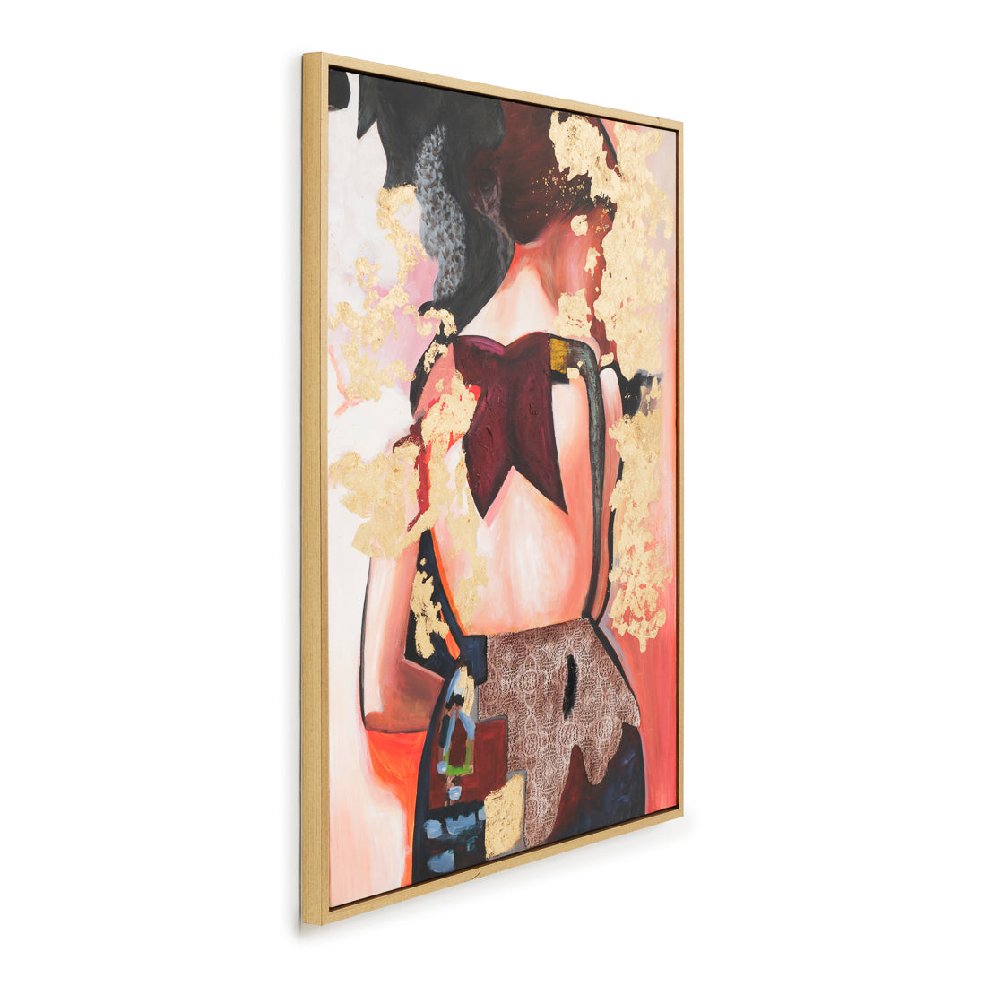 Warmella Painting on Canvas Red