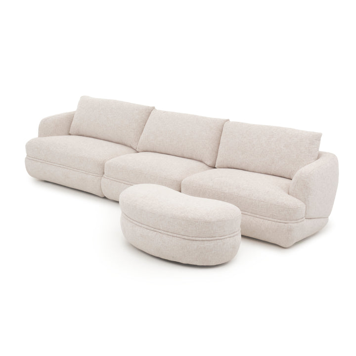 Esteli Fabric Modular Set Beige