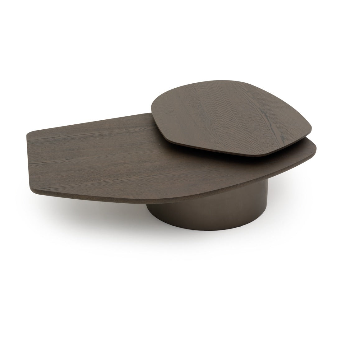 Eirian Wood Coffee Table Dark Grey