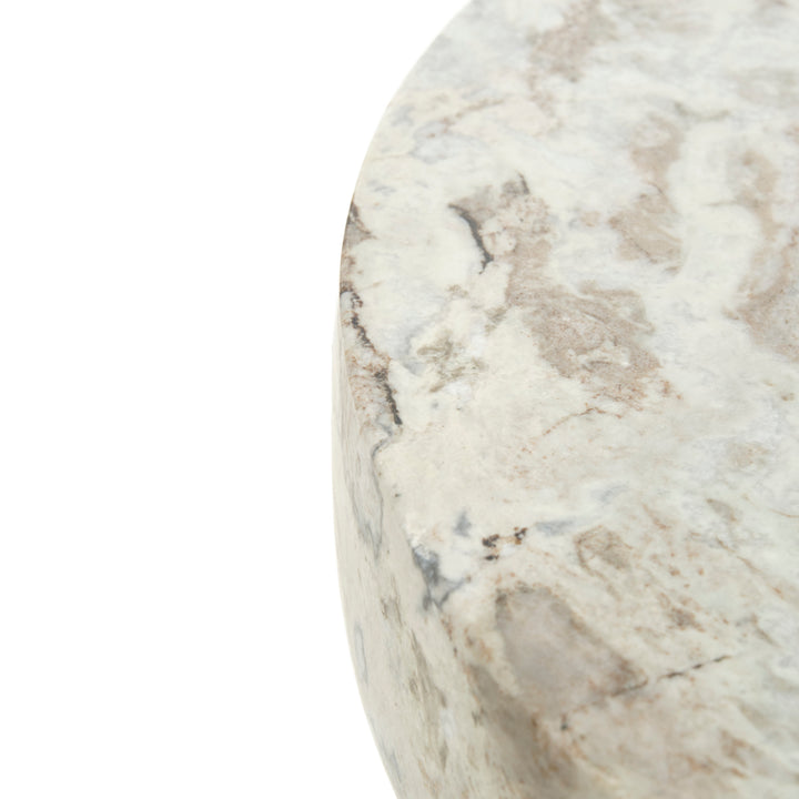 Wrenlee Marble Accent Table Beige