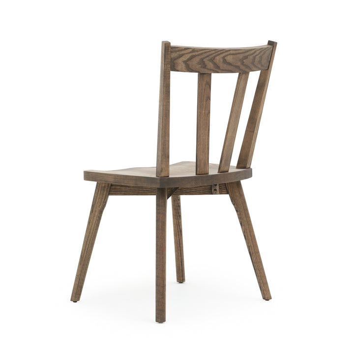 Novella Wood Chair Dark Brown