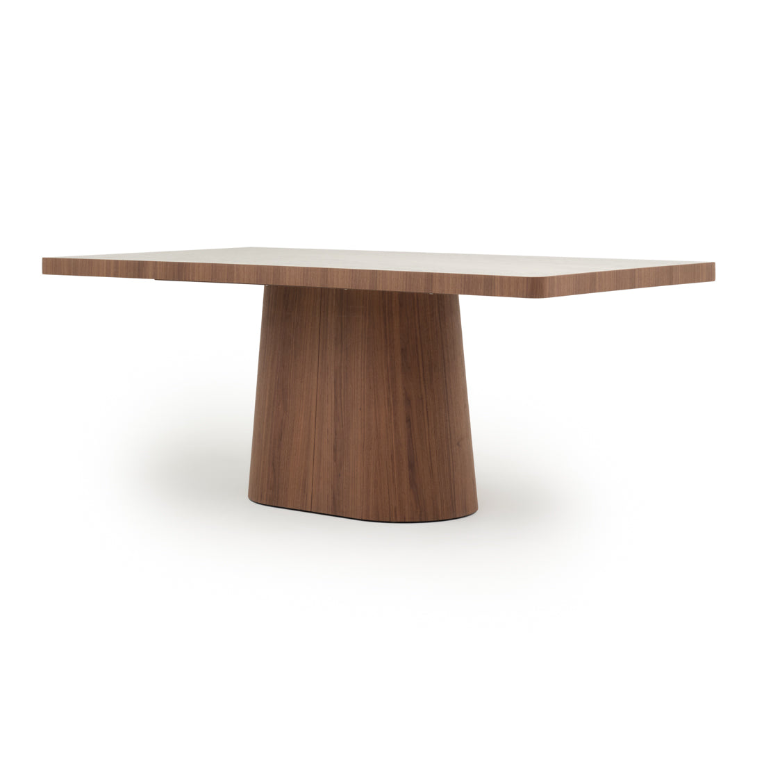 Evana Ceramic Dining Table Dark Brown