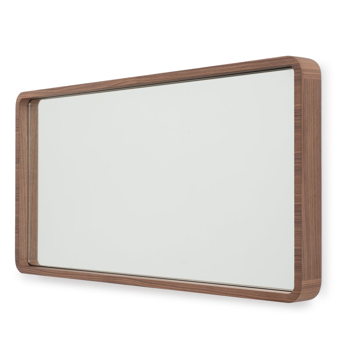 Edris Wall Mirror Dark Brown